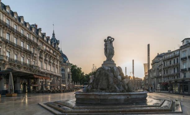 * F3 Haussmannien, Centre-Ville, 4 Pers, Wifi * Montpellier Extérieur photo