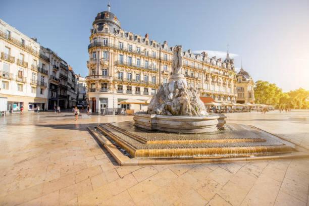 * F3 Haussmannien, Centre-Ville, 4 Pers, Wifi * Montpellier Extérieur photo